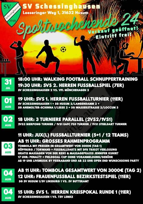 Sportwochenende 2024 SV Schessinghausen