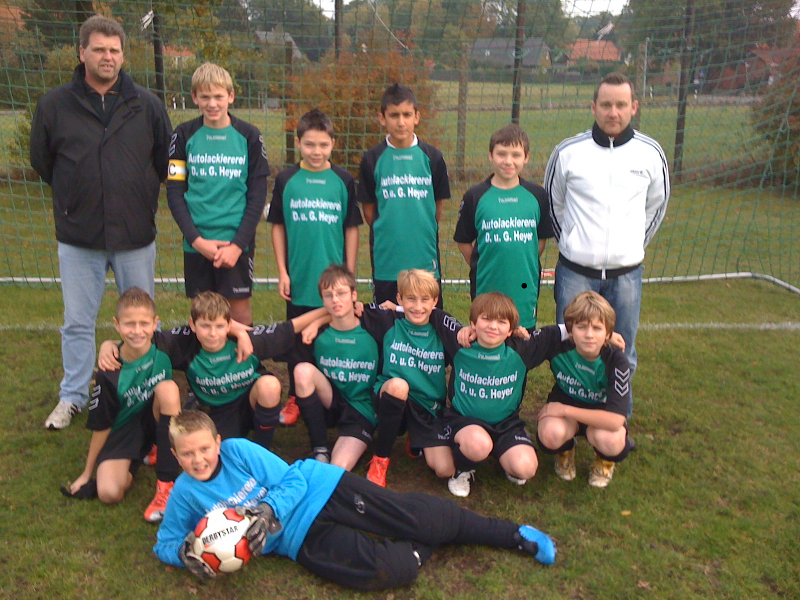 Gruppenfoto D-Junioren